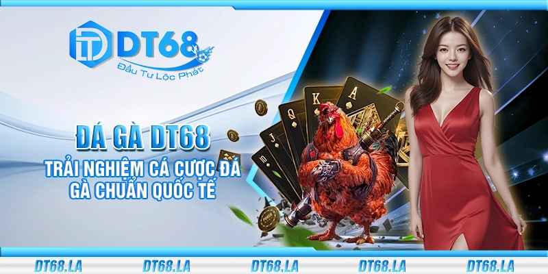 Đá gà DT68 - Trải nghiệm cá cược đá gà chuẩn quốc tế