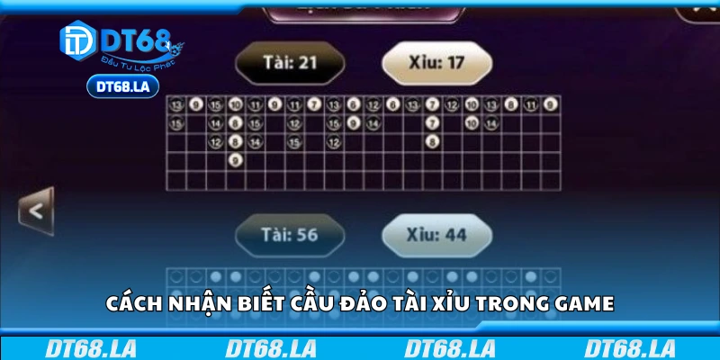 Cách nhận biết cầu đảo tài xỉu trong game