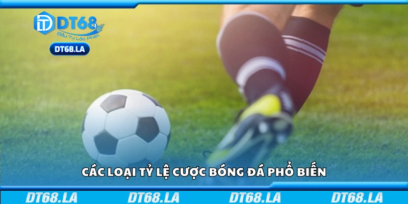 Một số loại tỷ lệ cược bóng đá phổ biến