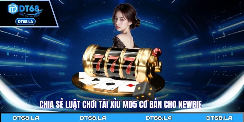 Chia sẻ luật chơi tài xỉu MD5 cơ bản cho newbie